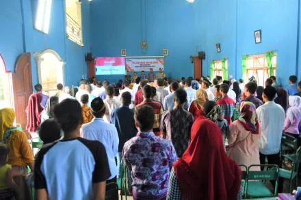 Pelantikan Ketua KPPS dan Bimtek TUNGSARA PEMILU 2019 Se Desa Sawahan